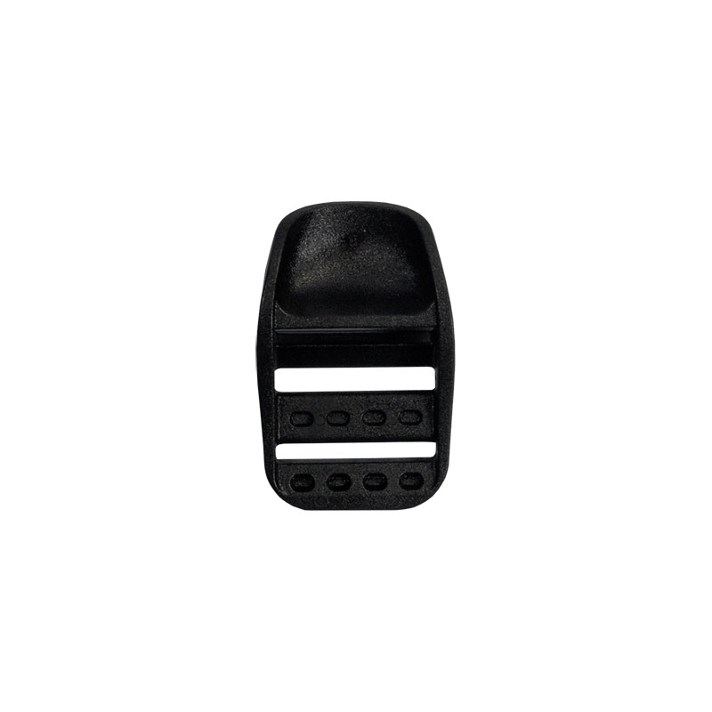 Plastic slide buckle 20 mm kira black 100 pcs