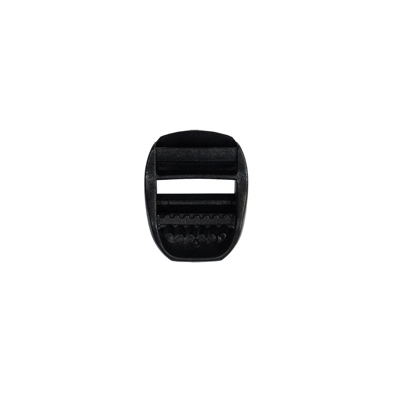 Plastic slide buckle 20 mm zoja black 100 pcs