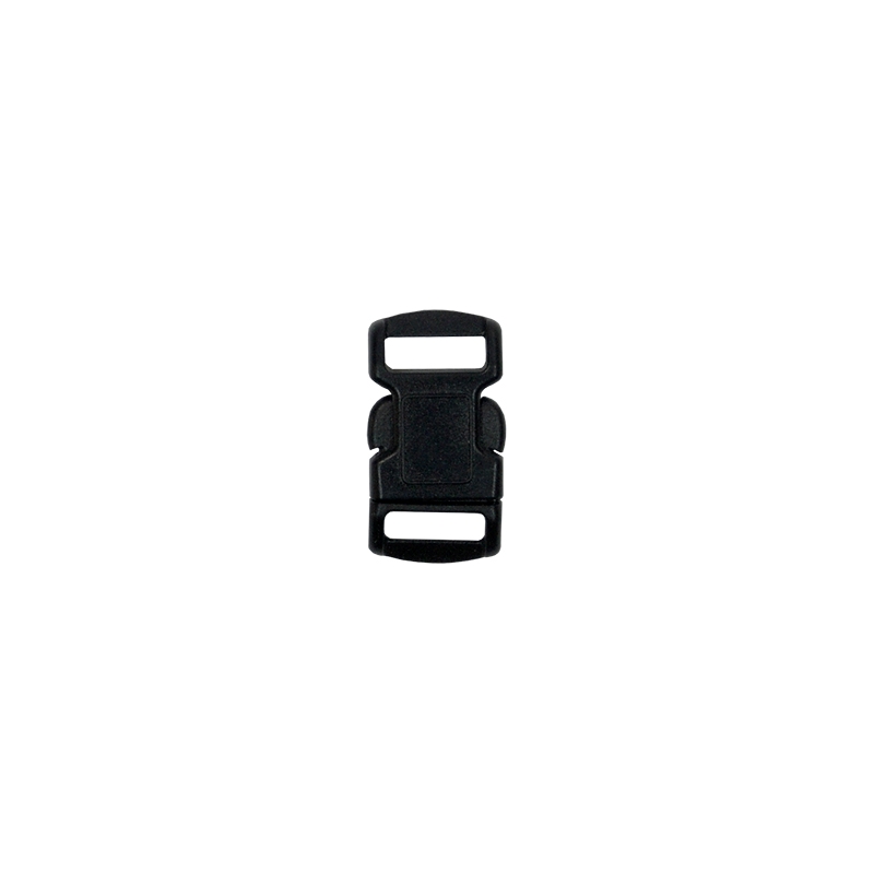 Plastic buckle 10 mm saba black 100 pcs