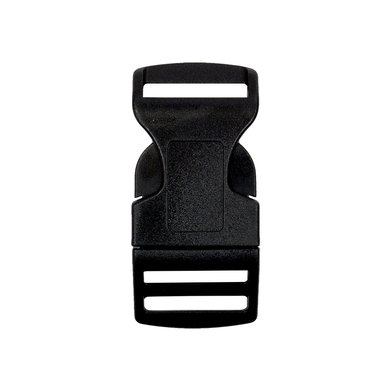 Plastic buckle 25 mm saba black 100 pcs