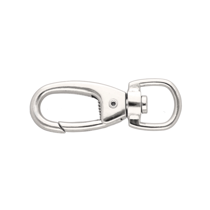 METAL SNAP HOOK 15 MM NICKEL 1 PCS