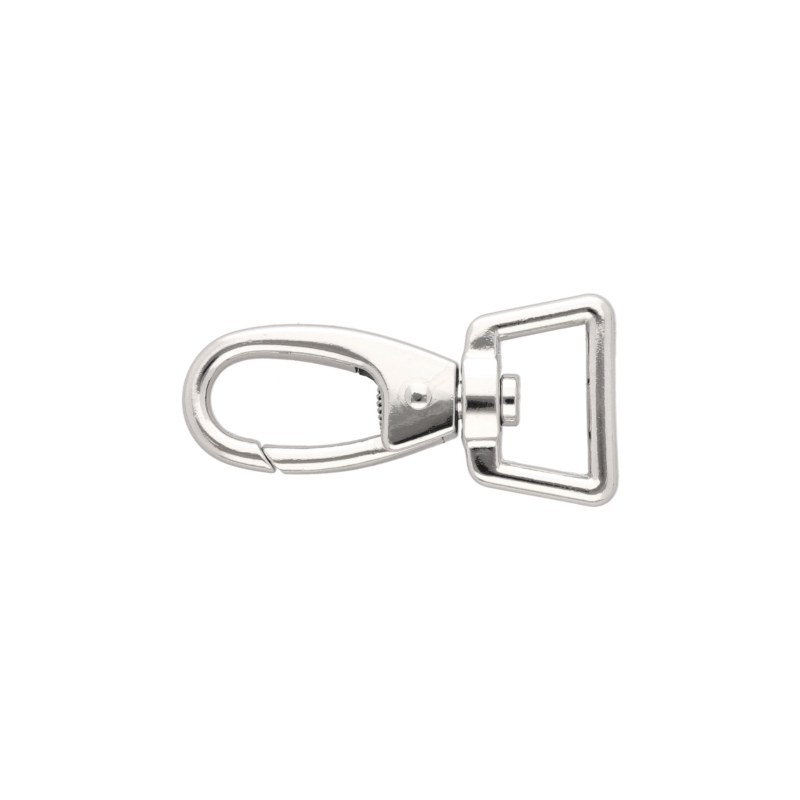 METAL SNAP HOOK 20 MM NICKEL 1 PCS