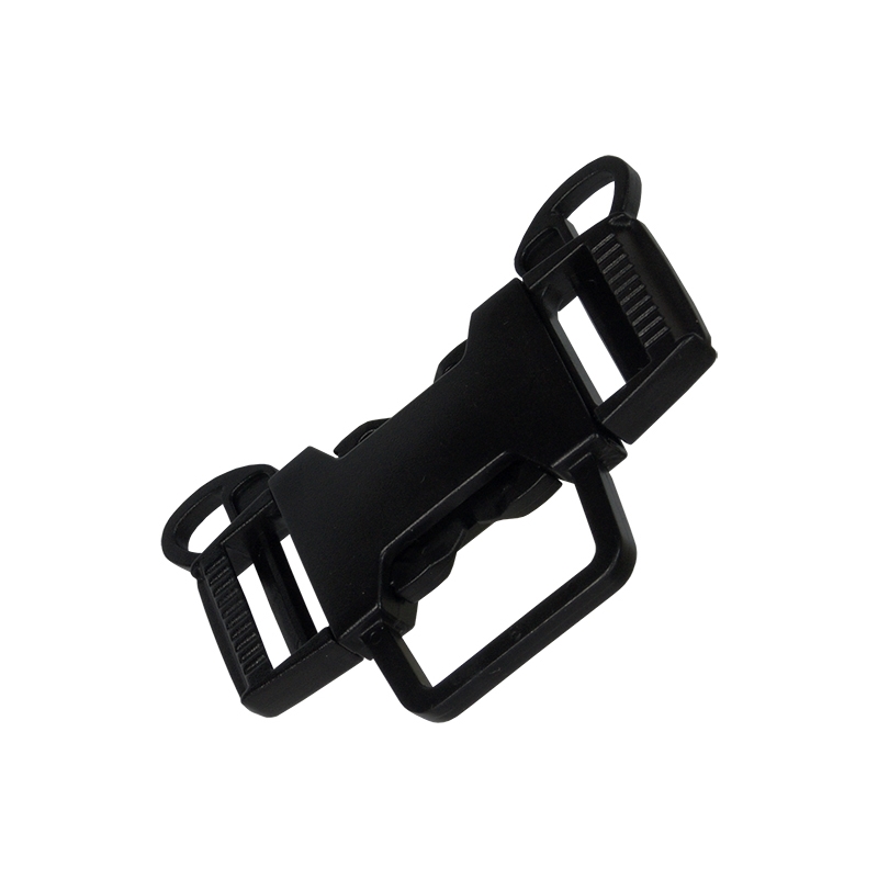 PLASTIC BUCKLE DOUBLE 26 MM 5-WAY TEKLA&nbsp3     BLACK 1   PCS