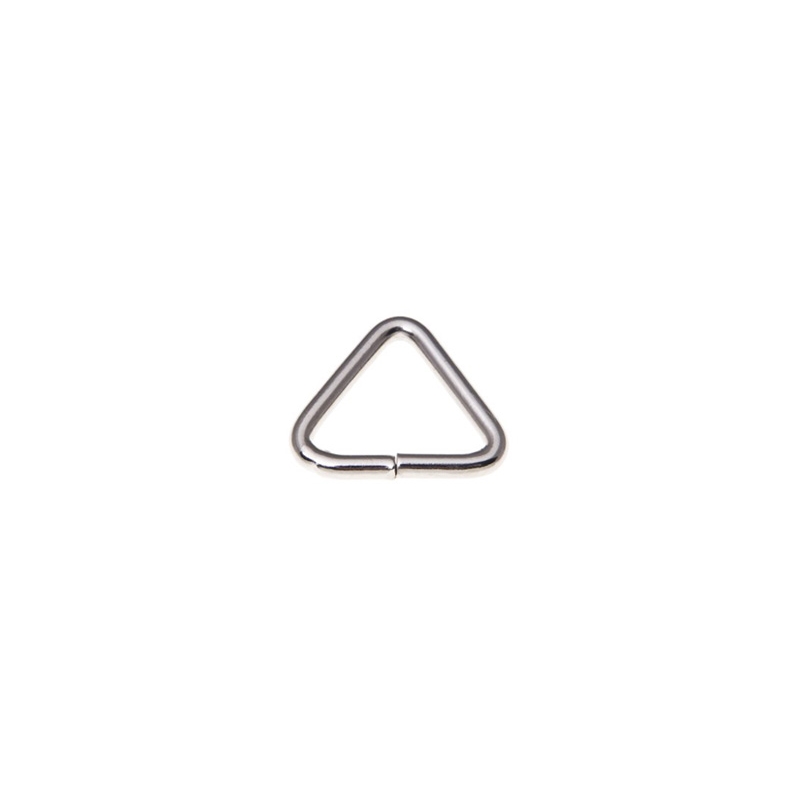 METAL     TRIANGLE 20/18/3  MM NICKEL WIRE 100 PCS