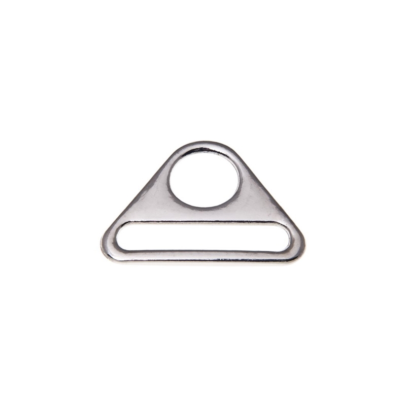 METAL TRIANGLE 38/35 MM NICKEL CAST 100 PCS