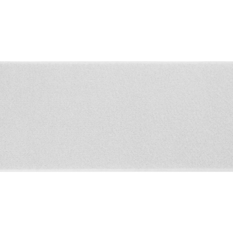 Hook and loop tape  white 501 polyester/nylon loop 25 mb