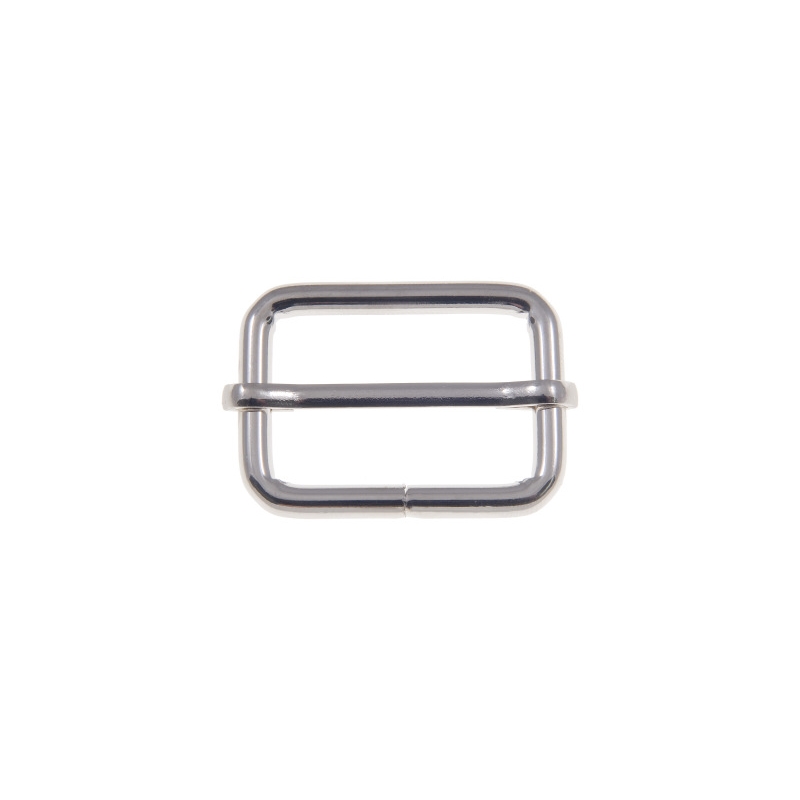 METAL SLIDE BUCKLE  30/20/4 MM NICKEL WIRE 100   PCS