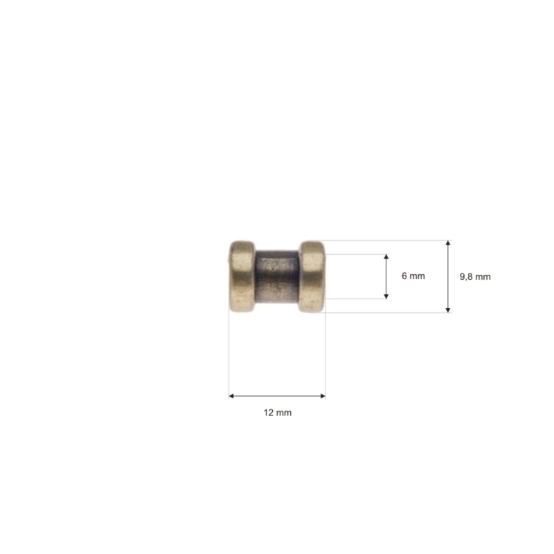 Bodenfüßchen für aktentasche altgold 200 st.