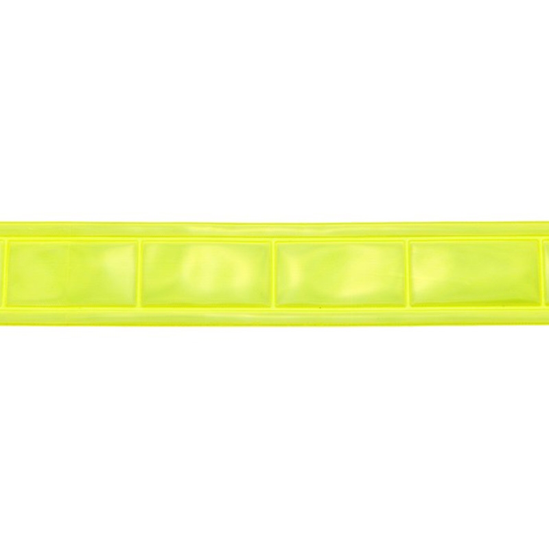 Reflective webbing tape 20 mm yellow 50 mb