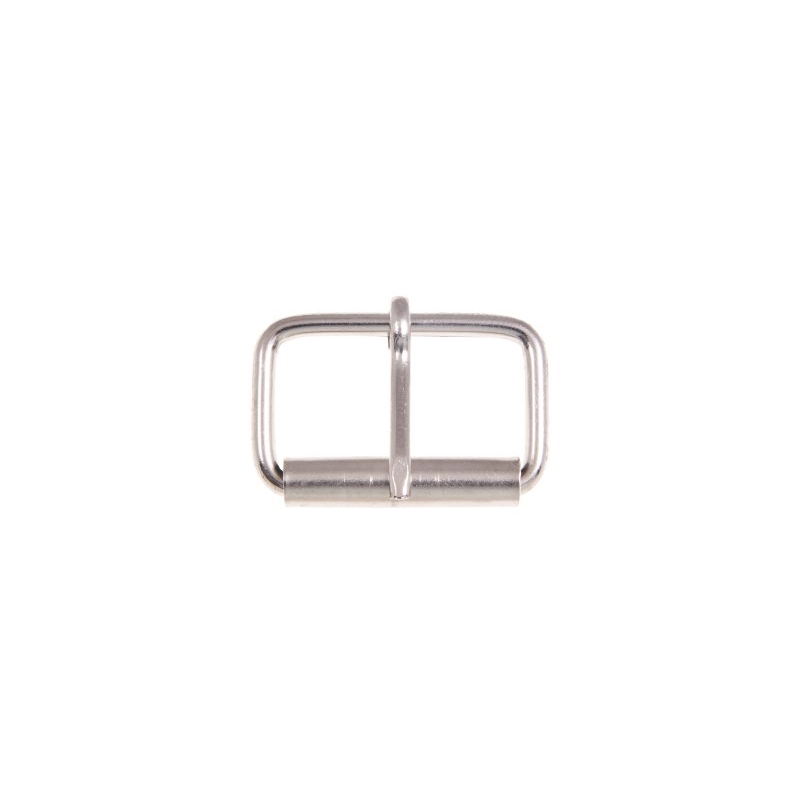 METAL ROLLER BUCKLE SINGLE 30/16/3 MM NICKEL WIRE  100 PCS