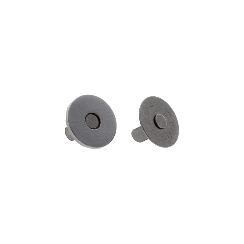 Rundes magnet 18/18 mm schwarznickel 100 st.