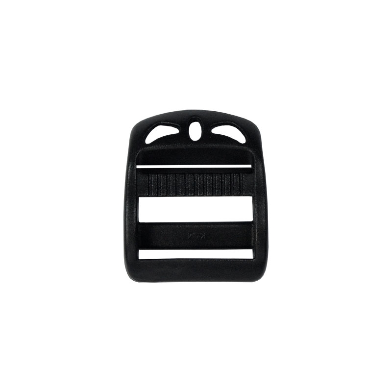 Plastic slide buckle 25 mm black 100 pcs