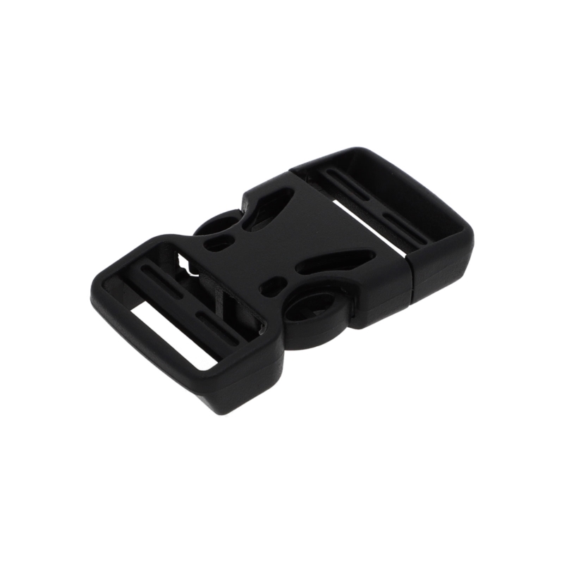 Plastic buckle 20 mm berenika black 100 pcs