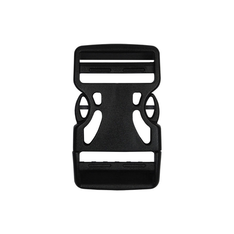 Plastic buckle 38 mm berenika black 100 pcs