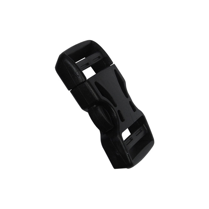 Plastic buckle 38 mm berenika black 100 pcs