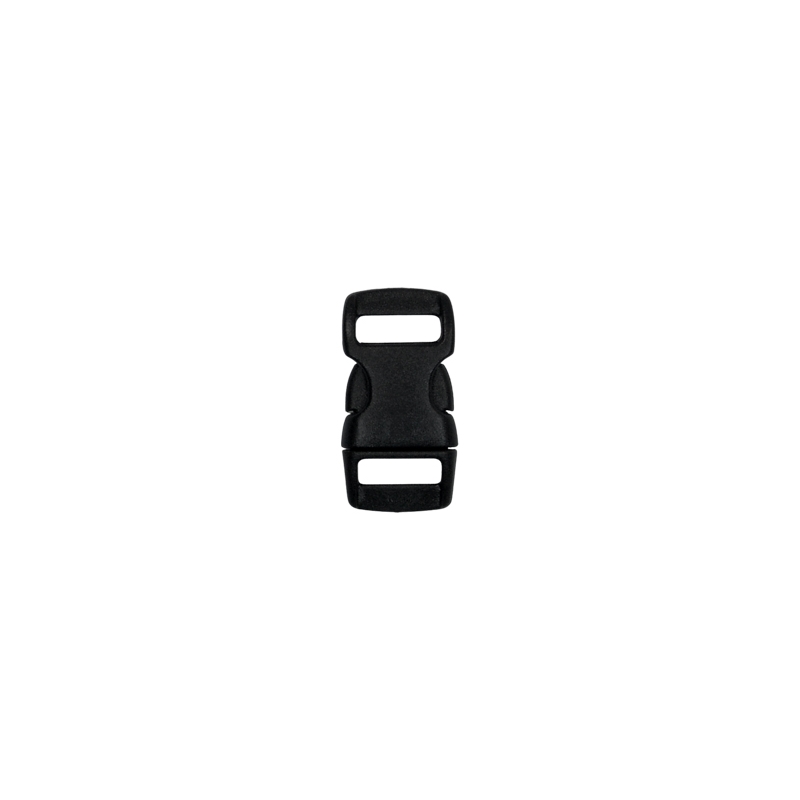 Plastic buckle 10 mm laura black 100 pcs