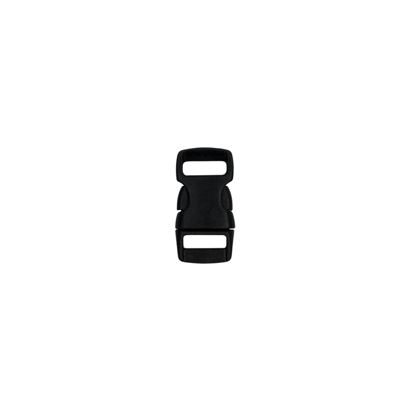 Plastic buckle 10 mm laura black 100 pcs