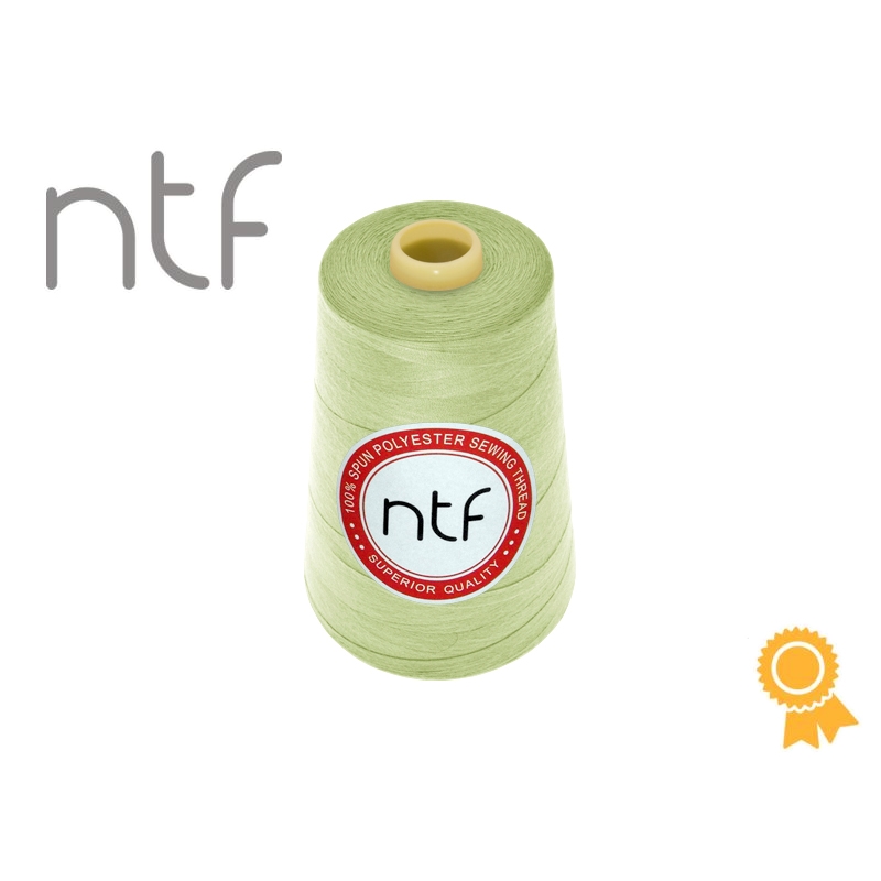 POLYESTER THREADS NTF 40/2LIGHT GREEN A585 5000 YD