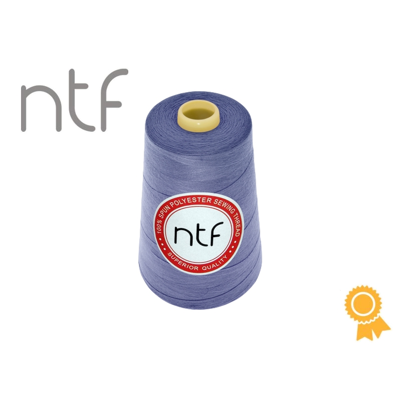 НИТКИ ПОЛИЭСТЕРОВЫЕ NTF 120 (40/2) ФИОЛЕТОВЫЕ A734 5000 YD