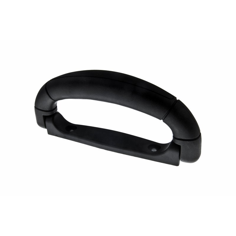 Plastic handle 25/162 mm black 1 pcs