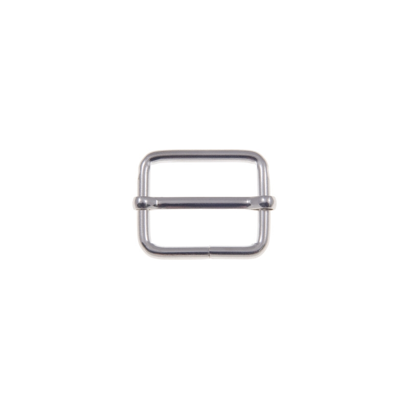 METAL SLIDE BUCKLE 25/20/3 MM NICKEL WIRE 100  PCS