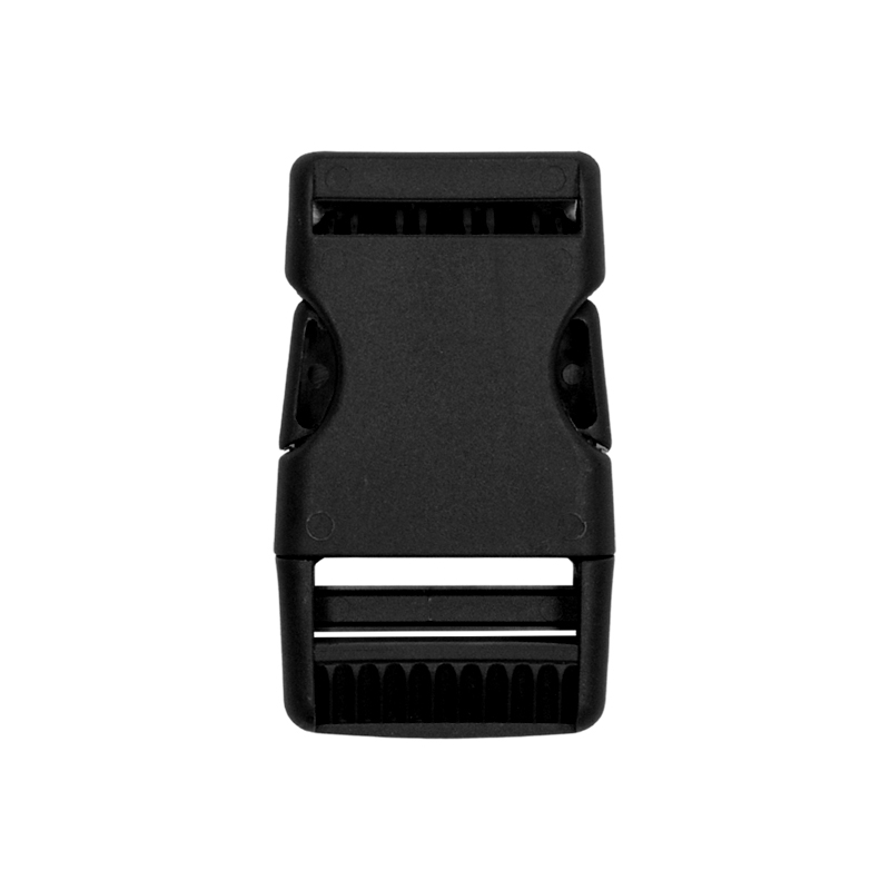 Plastic buckle 30 mm laura black 100 pcs