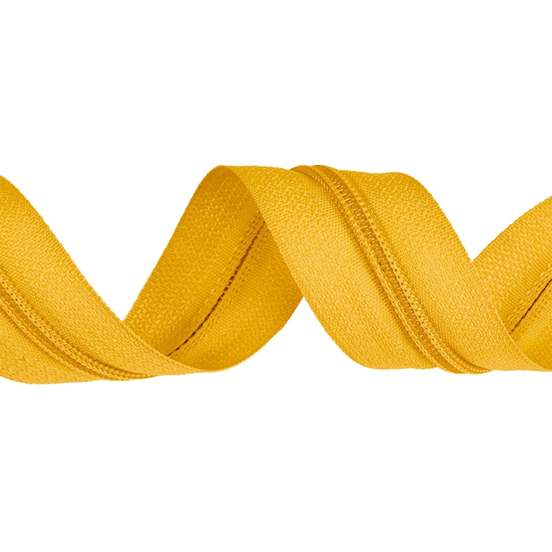 NYLON ZIPPER TAPE WITH CORD 3 (506) YELLOW 200 MB