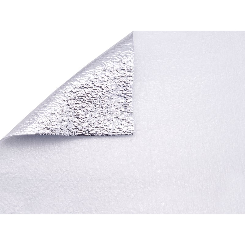 POLYETHYLEN FOAM NON-CURED   3/1000 MM SILVER 1 MB