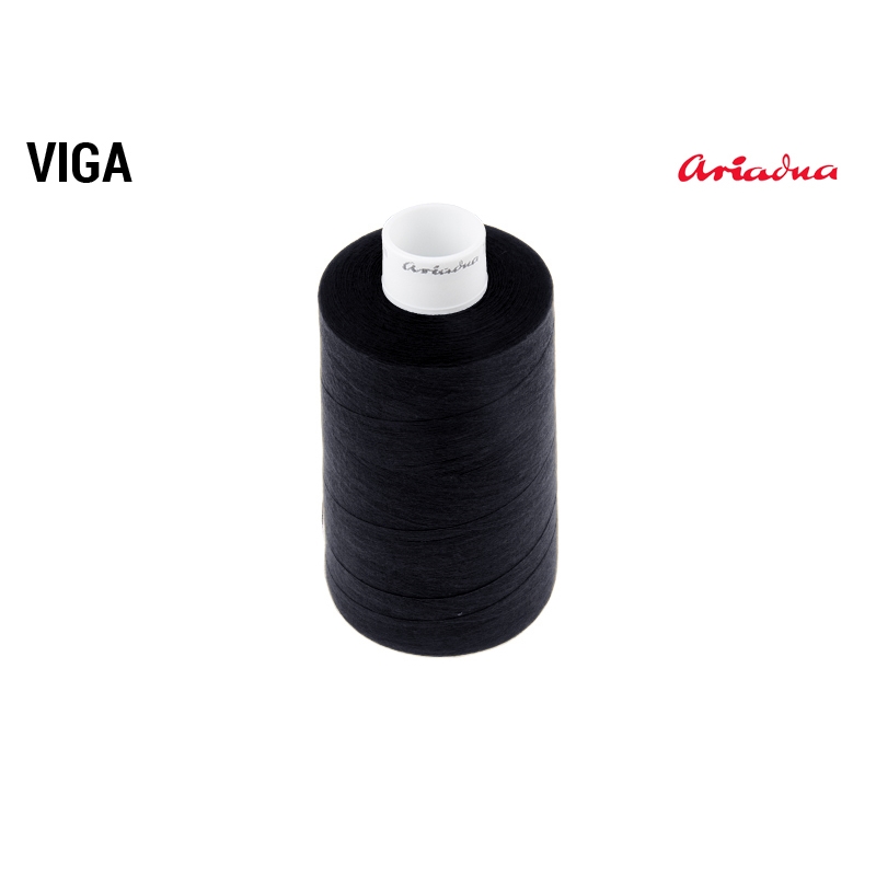 NÄHFÄDEN VIGA 80 SCHWARZ 1627 5000 MB