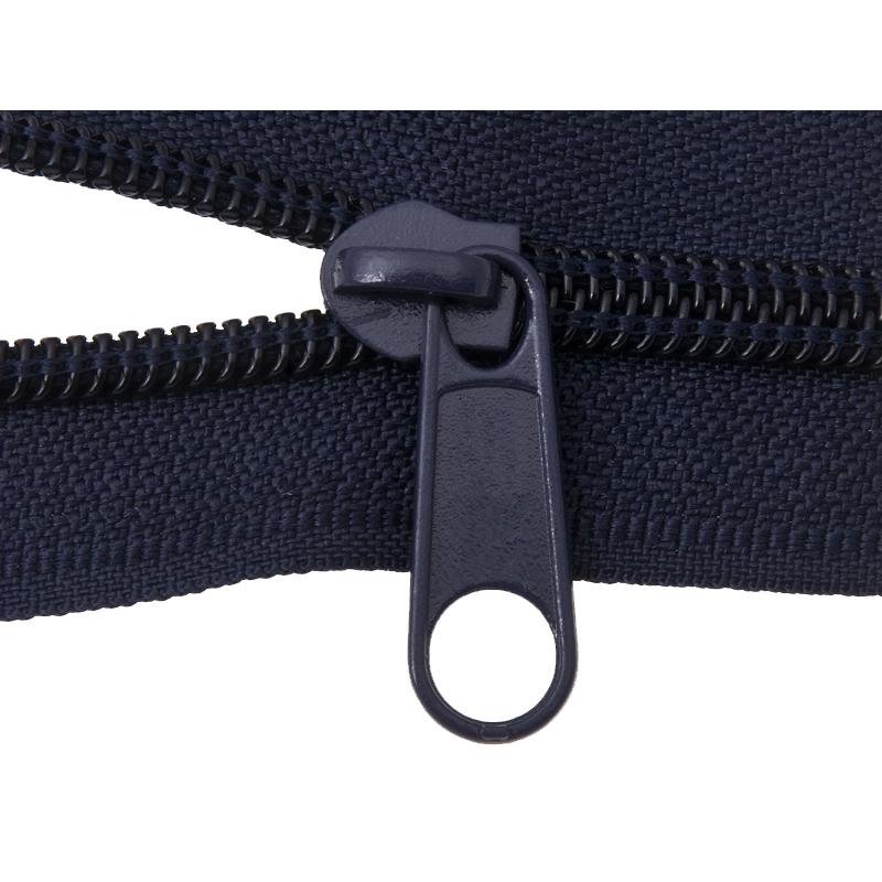 SLIDER FOR NYLON ZIPPER TAPES 5 NON LOCK NAVY BLUE 100/500 PCS