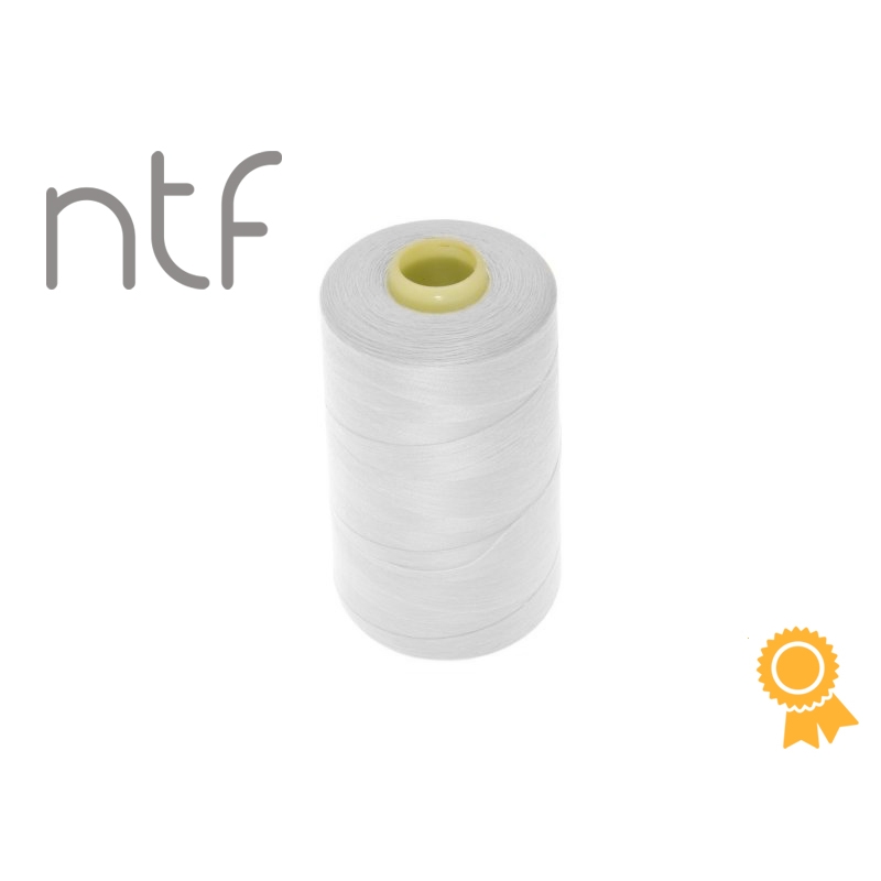 POLYESTER THREADS   NTF 40/2&nbspRAW WHITE A502 5000 YD