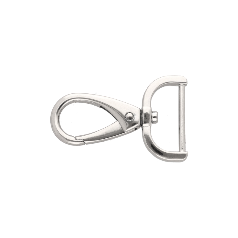 METAL SNAP HOOK 25 MM  MAURYCY NICKEL 1   PCS