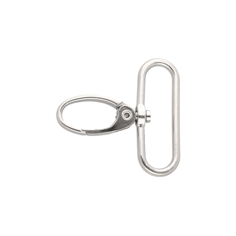 KARABINERHAKEN RF-850 38 MM  NICKEL  100 ST.