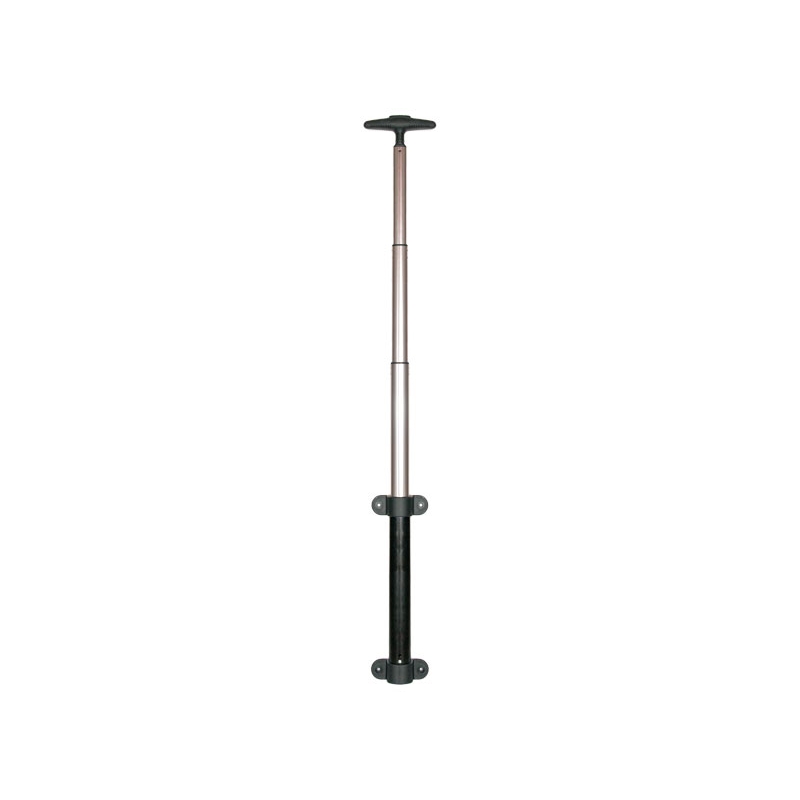 Telescopic trolley handle luggage black 1 pcs.