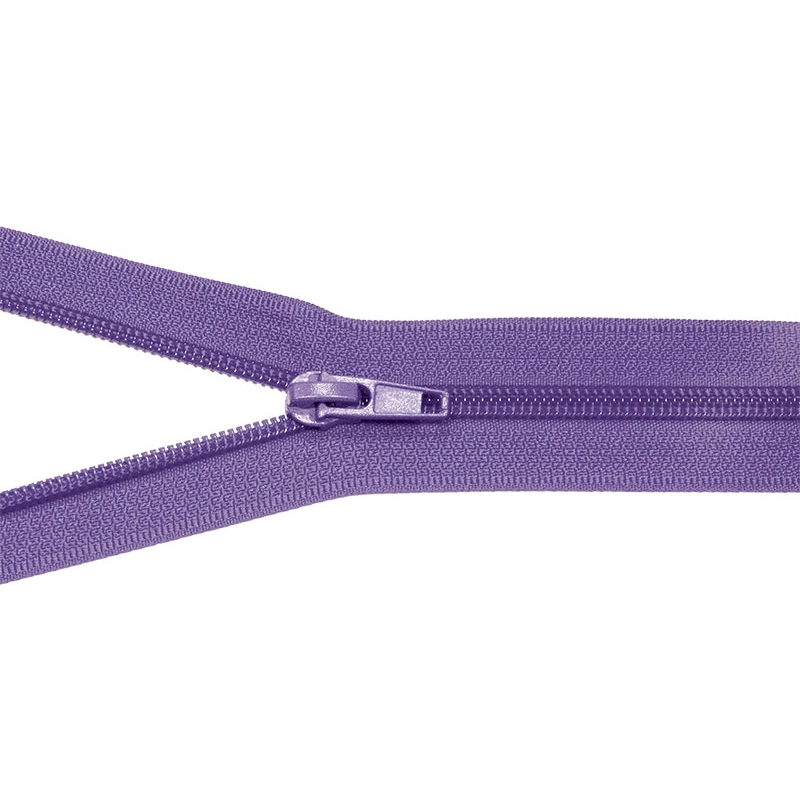 SPIRALREIßVERSCHLUSS 5 AUTO LOCK TEILBAR 60 CM (252) ULTRAVIOLETT