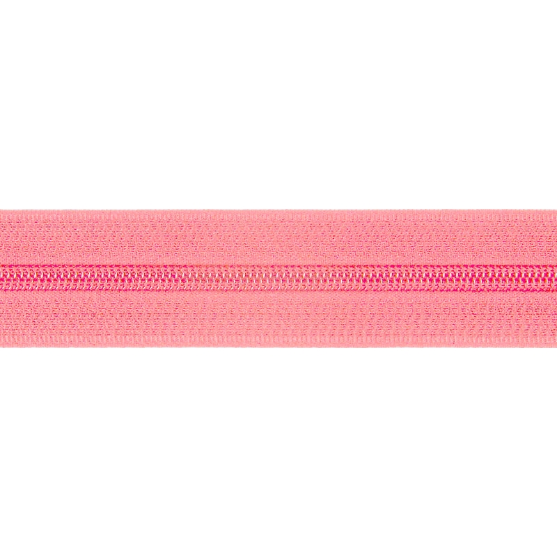 NYLON READY ZIPPER 5 AUTO LOCK OPEN END 75 CM (513) PINK