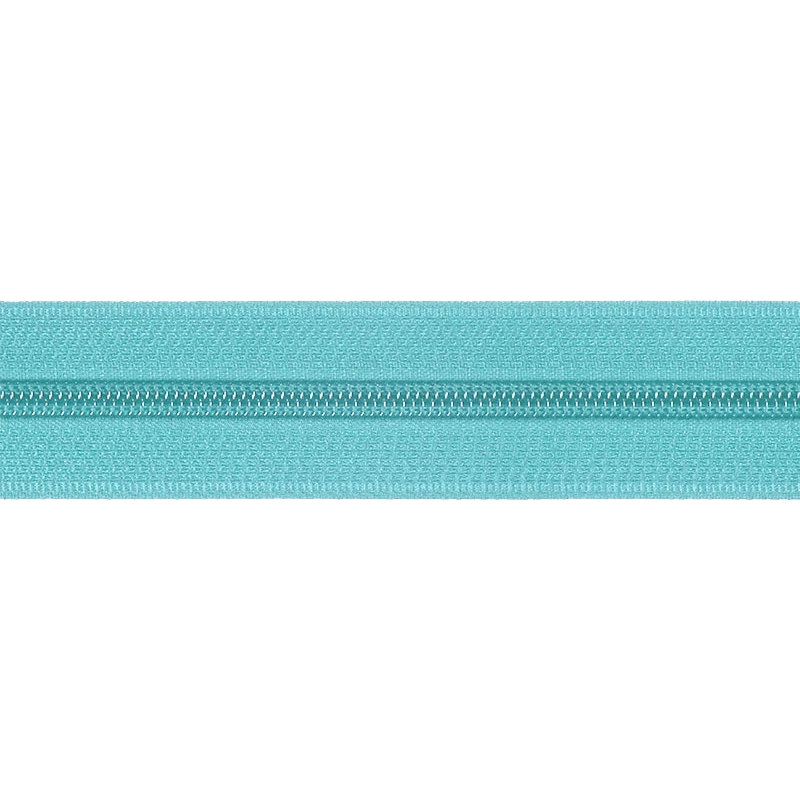 NYLON READY ZIPPER 5 AUTO LOCK OPEN END 60 CM (833) TURQUOISE