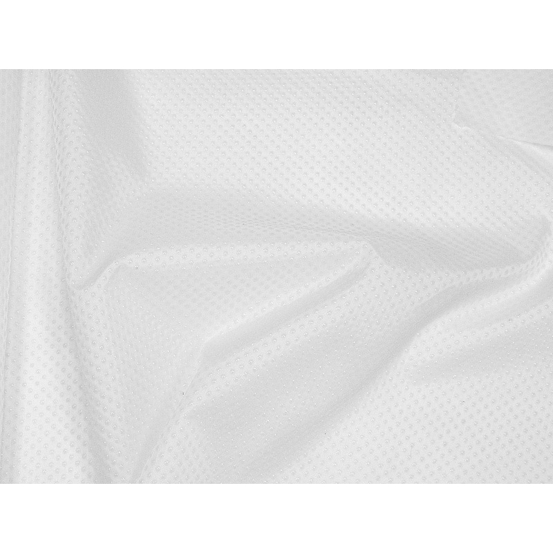 ANTI-SLIP POLYESTER FABRIC 420D PU COVERED WHITE501 145 CM 200 MB