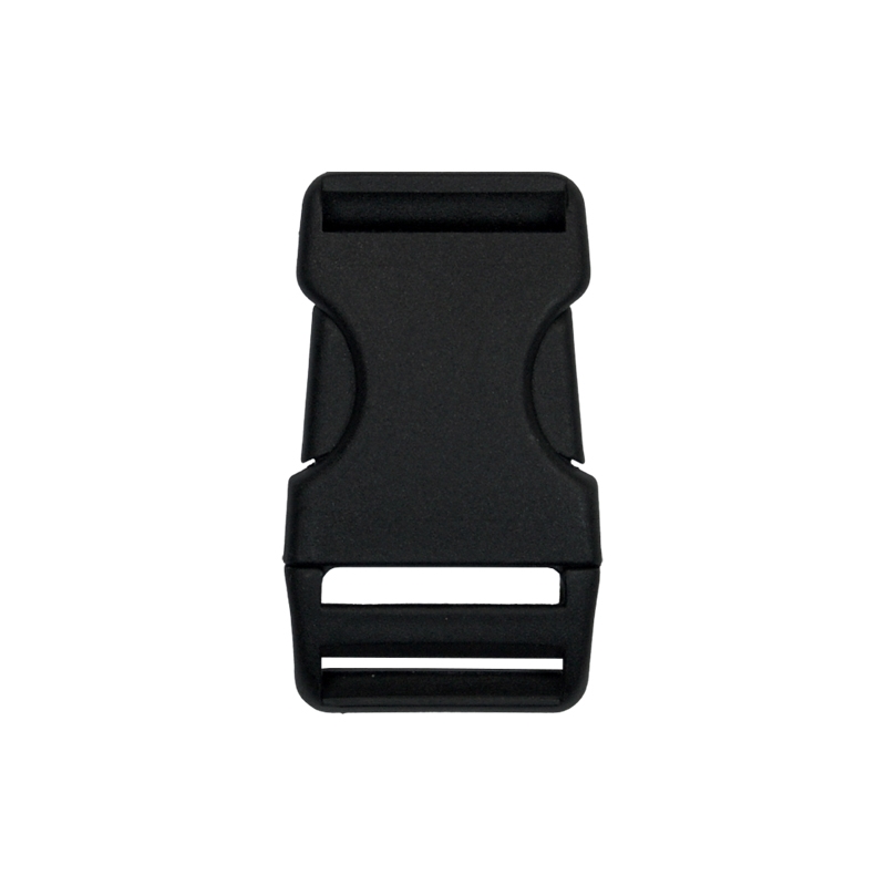 Plastic buckle 25 mm laura black 100 pcs