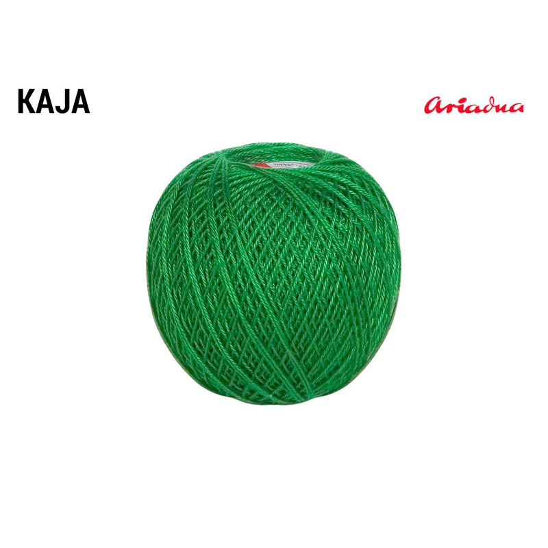 COTTON YARN KAJA 15 GREEN (0326) 30G