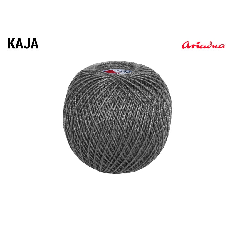 COTTON YARN KAJA 15 GREY (1458) 30G