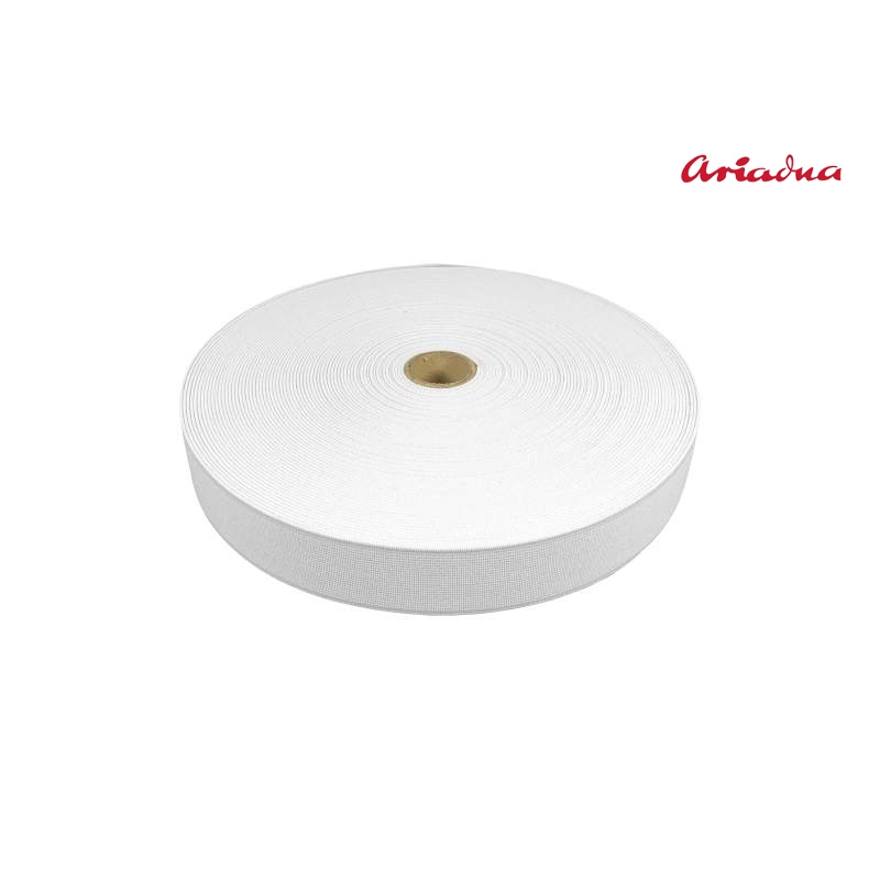 SHOES ELASTIC BAND 30 MM EU (501) WHITE 25 MB