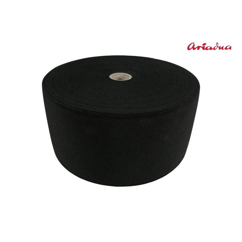 SHOES ELASTIC BAND 100 MM EU (580) BLACK 25 MB