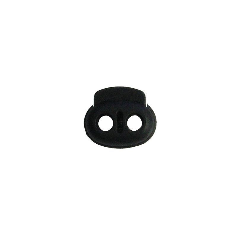 Stopper aus kunststoff 3 mm (305-3283) doppelt schwarz 100 st.