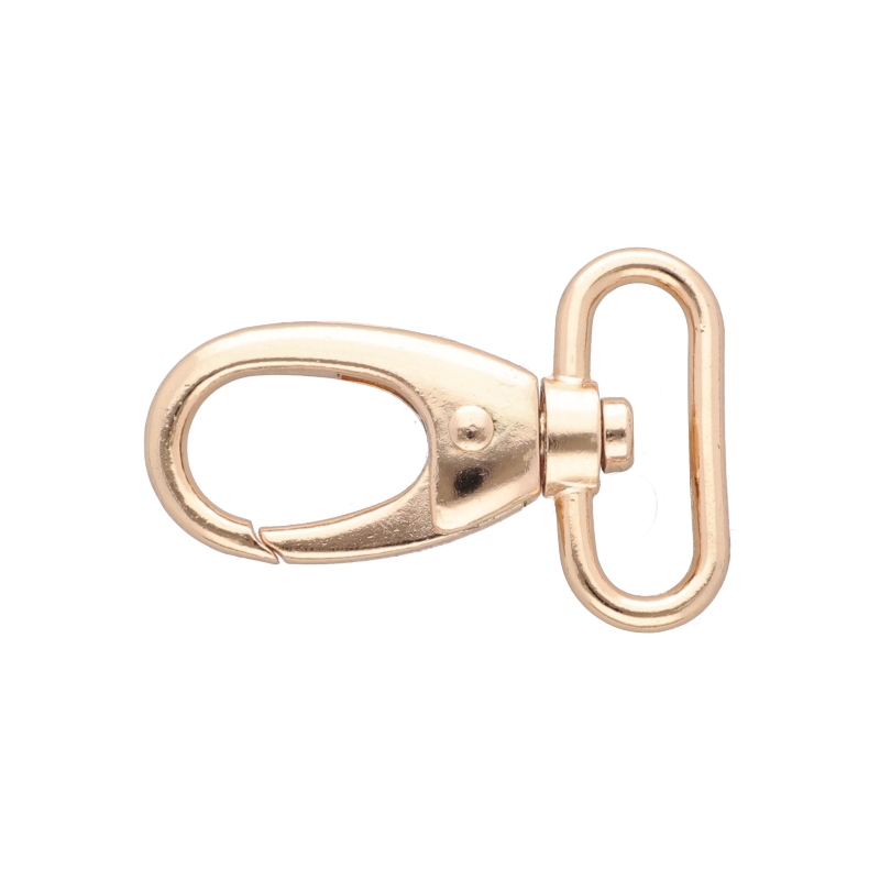 METAL SNAP HOOK 32 MM  DIEGO LIGHT GOLD 1  PCS