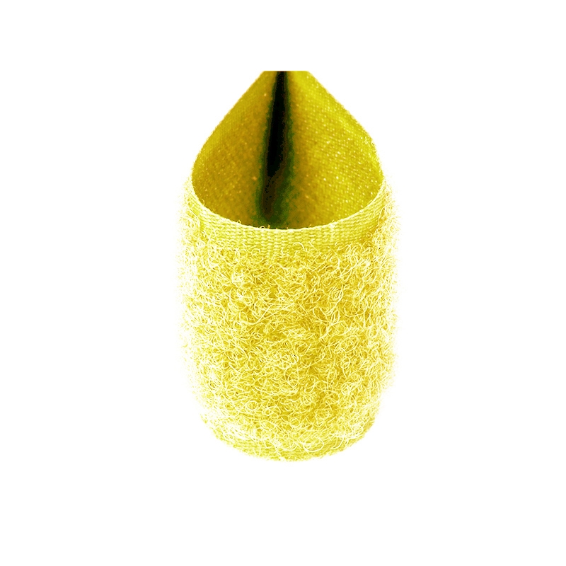 Hook and loop tape  light yellow 611 polyester/nylon loop 25 mb