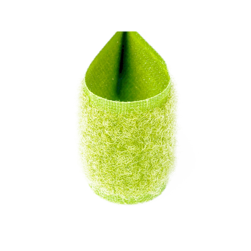 Hook and loop tape  light green 041 polyester/nylon loop 25 mb