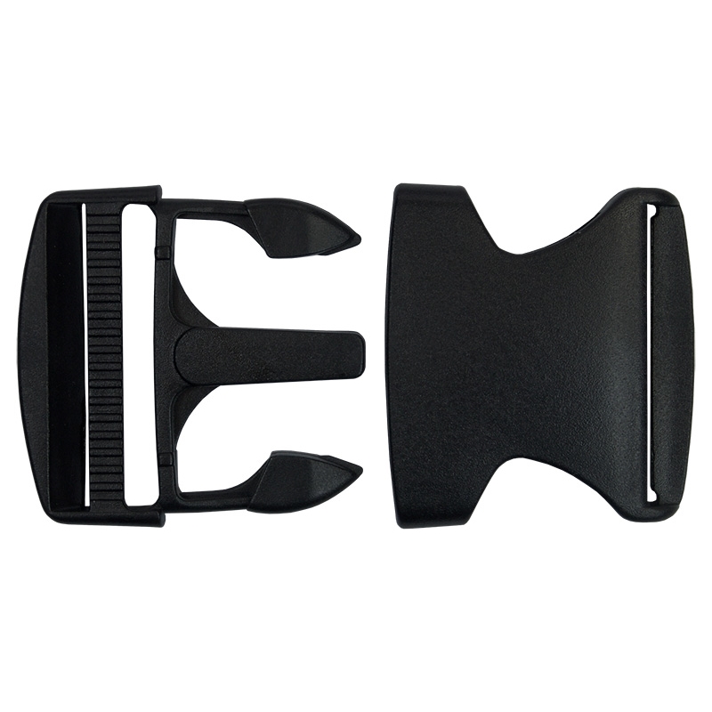 Plastic buckle 50 mm michalina black 100  pcs