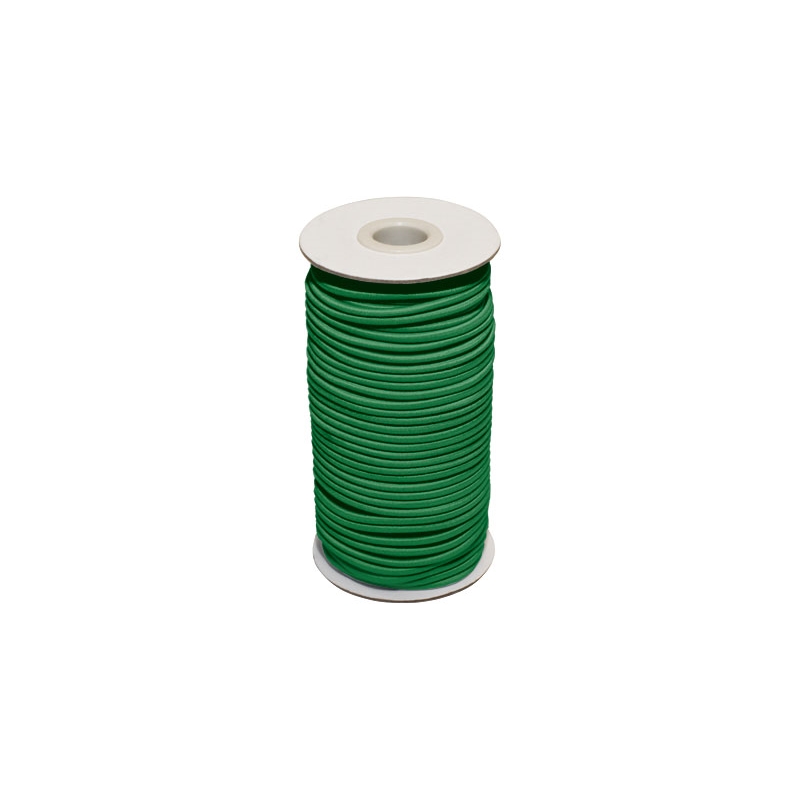 Gummikordel 2 mm hellgrün 151 polyester 50 lm