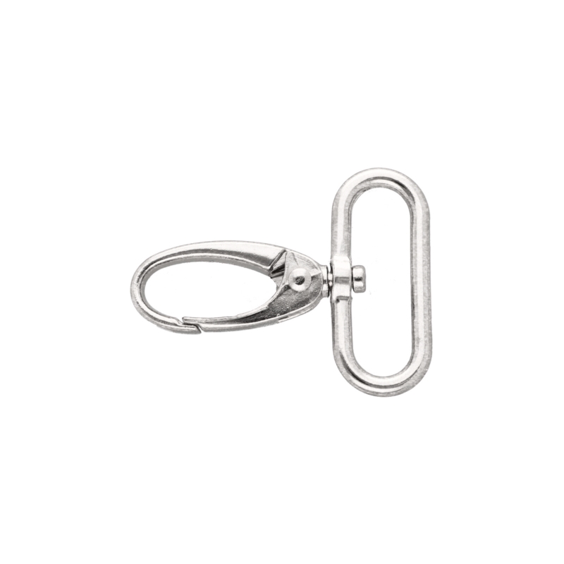 METAL SNAP HOOK 32 MM 0037 GLOSSY NICKEL PCS